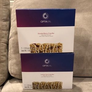 2 Optavia boxes of bars